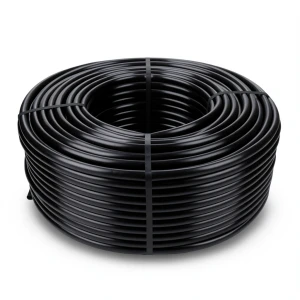 أنبوب HDPE ضغط 10 بار SDR 11 PE 80 قطر خارجي 75 مم لون أسود