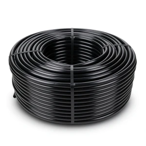 لفة أنابيب بلاستيك HDPE ضغط اسمي 10 بار SDR 11 PE 80 قطر خارجي 90 مم أسود