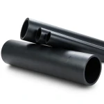 High Density Polyethylene Pipe PN 10 Bar PE 80 180 mm Black