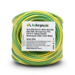 لفة سلك 4 ملم NYA كهربائي 450/750 فولت، نحاس مجدول، عزل PVC 90°C، اصفر/اخضر | شركة كابلات الشرقية للصناعة