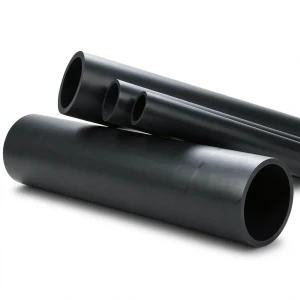 مواسير HDPE ضغط 3.2 بار PE 80 قطر خارجي 1200 ملم سماكة 36.7 ملم اسود