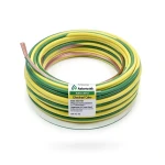 لفة سلك كهرباء 6 مم NYA 450/750 فولت، نحاس مجدول، معزول PVC 90°C، اصفر/اخضر | شركة كابلات الشرقية للصناعة