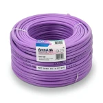 لفة سلك كهرباء 6 مم NYA 450/750 فولت، نحاس مجدول، معزول PVC 90°C، بنفسجي | شركة كابلات الشرقية للصناعة