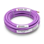 سلك كهرباء 16 مم2 NYA 450/750 فولت، نحاس مجدول، معزول PVC 90°C، بنفسجي | شركة كابلات الشرقية للصناعة