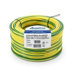 سلك كهرباء 2.5 مم2 NYA 450/750 فولت، نحاس مجدول، معزول PVC 90°C، اصفر/اخضر | شركة كابلات الشرقية للصناعة