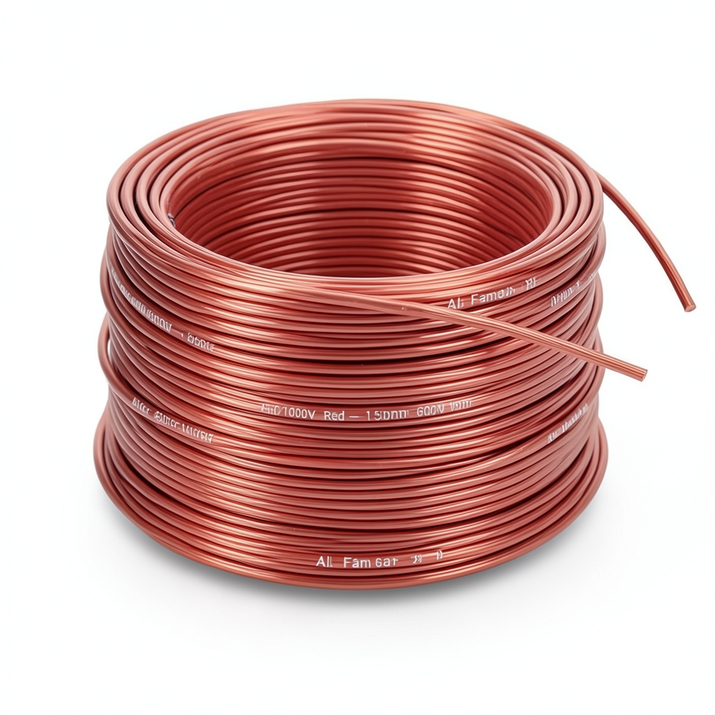 PVC Insulation Flexible Tinned Copper Electrical Wire 1.5mm 600/1000V Red | Al Fanar