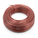لفة سلك نحاس مرن مطلي بالقصدير عزل PVC، مقاس 4mm، 600/1000V، لون أحمر | شركة الفنار