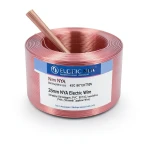 سلك كهرباء 25 ملم NYA 450/750 فولت، نحاس مجدول، عزل PVC 90°C، زهرى | شركة كابلات الشرقية للصناعة