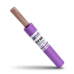 سلك 10 مم NYA 450/750 فولت، نحاس مجدول، عزل PVC 90°C، بنفسجى | شركة كابلات الشرقية للصناعة