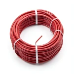 سلك كهرباء نحاس شعر مغطى بالقصدير معزول PVC، مقاس 35mm²، 600/1000 فولت، لون أحمر | شركة الفنار