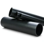 مواسير HDPE ضغط 3.2 بار PE 80 قطر خارجي 1200 ملم سماكة 36.7 ملم اسود