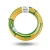 10mm Single Wire 600/1000V Flexible Copper Conductor PVC Insulation Yellow/Green | Al Fanar - Image 1