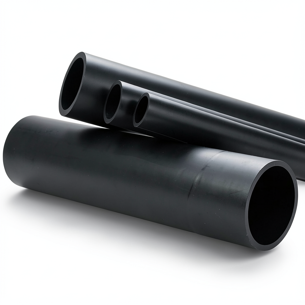HDPE Pipe SDR 11 PE 80 OD 580 mm Thickness 50.8 mm Black