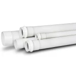 UPVC Plastic Pipe for Sewerage Systems PN 16 Bar Outside Diameter 32 mm Thickness 2.4 mm White