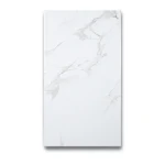 Indian Porcelain Floor Tiles 120×60 cm, White Color, Alaska Model