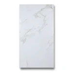 Indian Porcelain Floor Tiles 120×60 cm, White Color, Alaska Model
