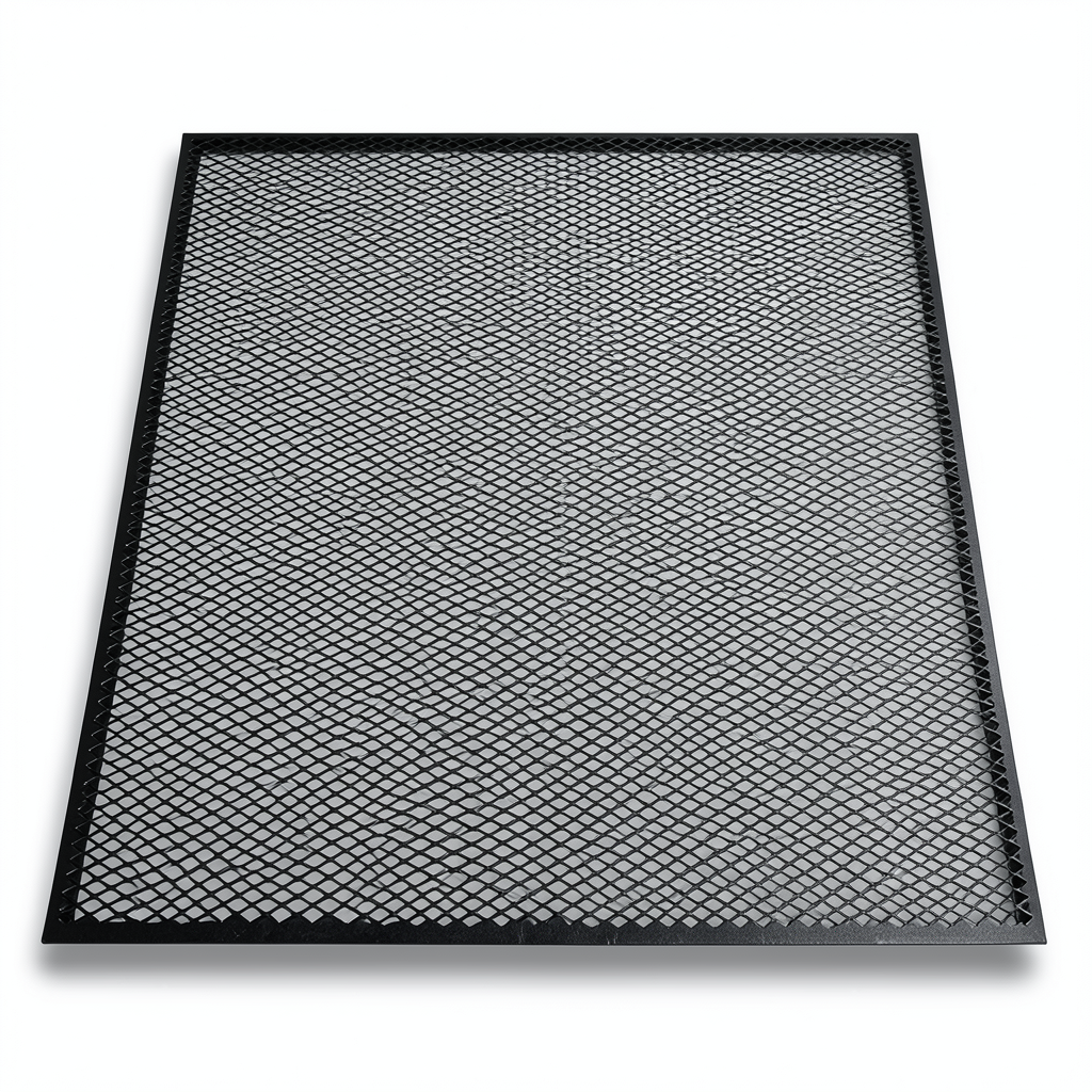 Hot Rolled Expanded Metal Mesh Momawaj Thickness 1.8 mm Size 2.44×7 meter
