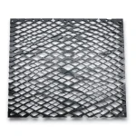 Hot Rolled Expanded Metal Mesh Momawaj Thickness 1.8 mm Size 2.44×7 meter