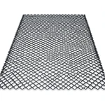 Hot Rolled Expanded Metal Mesh Momawaj Thickness 2 mm Size 2.44×2 m Black