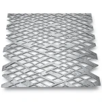 Hot Rolled Flattened Expanded Metal Momawaj Thickness 2 mm Size 2.44×5 meter