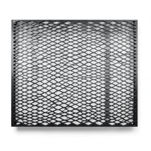 Hot Rolled Expanded Metal Momawaj Thickness 2.3 mm Size 2.44×2 m Black Steel
