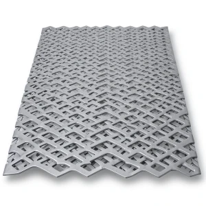 Hot Rolled Expanded Metal Sheet Flattened 2.8 mm Thick 2.44x4 m Momawaj Design
