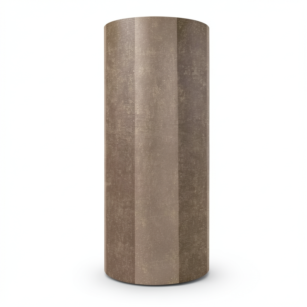 Italian Wallpaper Brown Color Striped Design, Size 10mx0.53m