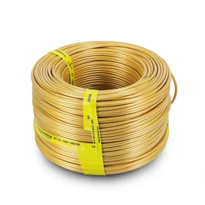 THHN/THWN Copper Cable PVC 105°C Insulation 1.31 mm² 2.5 mm Diameter 600 V 300 Ft Yellow | Al Fanar