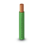 كابل نحاس THHN/THWN معزول PVC 105 درجة مئوية مقاس 0.82 مم² 600 فولت طول 250 قدم أخضر | شركة الفنار