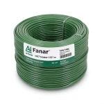 كابل نحاس THHN/THWN معزول PVC 105°C مقاس 1.31 مم² 600 فولت طول 250 قدم اللون أخضر | شركة الفنار