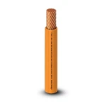 كابل نحاس THHN/THWN معزول PVC 105°C مقاس 2.08 مم² قطر 2.7 مم 600 فولت طول 500 قدم لون برتقالي | شركة الفنار