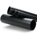 مواسير HDPE ضغط 4 بار PE 80 قطر خارجي 280 مم سماكة 10.7 مم لون أسود
