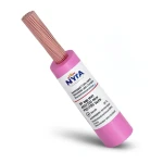 50 sq mm NYA Wire 450/750 Volts, Stranded Copper, PVC 90°C Insulation, Pink | Asharqiyah Cables Company for Industry