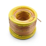 كابل نحاس THHN/THWN معزول PVC 105°C مقاس 3.31 مم² قطر 3.4 مم 600 فولت طول 300 قدم أصفر | شركة الفنار