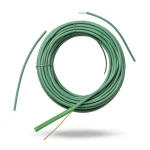 كابل نحاس THHN/THWN عزل PVC 105°C مقاس 2.08 مم² قطر 2.9 مم 600 فولت طول 250 قدم لون أخضر | شركة الفنار