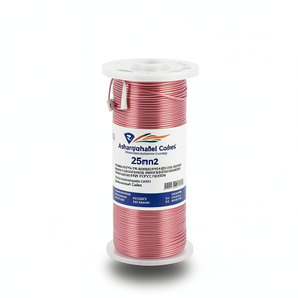 25mm2 NYA Stranded Copper Electric Wire 450/750V, PVC 90°C Insulation, Purple | Asharqiyah Cables Company for Industry