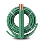 كابل نحاس THHN/THWN عزل PVC 105°C مقاس 2.08 مم² قطر 2.9 مم 600 فولت طول 250 قدم لون أخضر | شركة الفنار