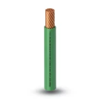كابل نحاس THHN/THWN معزول PVC 105°C مقاس 13.3 مم² 600 فولت طول 250 قدم أخضر | شركة الفنار