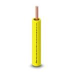 كابل نحاس THHN/THWN عزل PVC 105°C مقاس 13.3 مم² قطر 6.4 مم 600 فولت طول 300 قدم لون أصفر | شركة الفنار