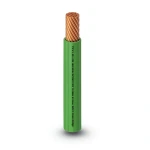 كابل نحاس THHN/THWN معزول PVC 105°C مقاس 8.37 مم² 600 فولت طول 250 قدم أخضر PVC 105 | شركة الفنار