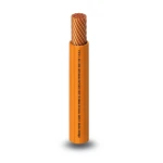 كابل نحاس THHN/THWN معزول PVC 105°C مقاس 2.08 مم² قطر 2.7 مم 600 فولت طول 500 قدم لون برتقالي | شركة الفنار