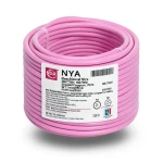 لفة سلك كهرباء 120 مم NYA 450/750 فولت، نحاس مجدول، عزل PVC 90°C، زهرى | شركة كابلات الشرقية للصناعة