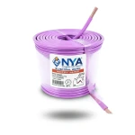 35mm NYA Electrical Wire 450/750V, Stranded Copper, PVC 90°C Insulated, Purple | Asharqiyah Cables Company for Industry