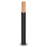 Flexible Copper Wire 10mm2 450/750V PVC Insulation Black