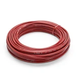 سلك كهرباء نحاس شعر مغطى بالقصدير معزول PVC، مقاس 70mm²، 600/1000 فولت، لون أحمر | شركة الفنار