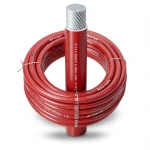 لفة سلك نحاس شعر مطلي بالقصدير عزل PVC مقاس 95 mm 600/1000 V لون أحمر | شركة الفنار