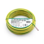 لفة سلك كهرباء 120mm NYA 450/750 فولت، نحاس مجدول، عزل PVC 90°C، اصفر/اخضر | شركة كابلات الشرقية للصناعة