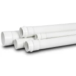 UPVC Plastic Pipe for Sewerage Systems PN 16 Bar 40 mm OD 3.0 mm Thickness White Color