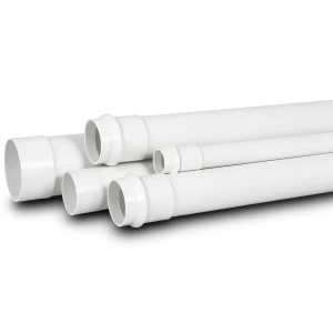 أنابيب بلاستيك UPVC لأنظمة الصرف الصحي ضغط 16 بار قطر خارجي 40 مم سمك 3.0 مم لون أبيض
