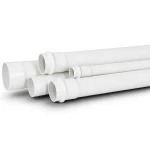 UPVC Pipe for Sewerage Systems PN 16 Bar Outside Diameter 50 mm Thickness 3.7 mm White Color